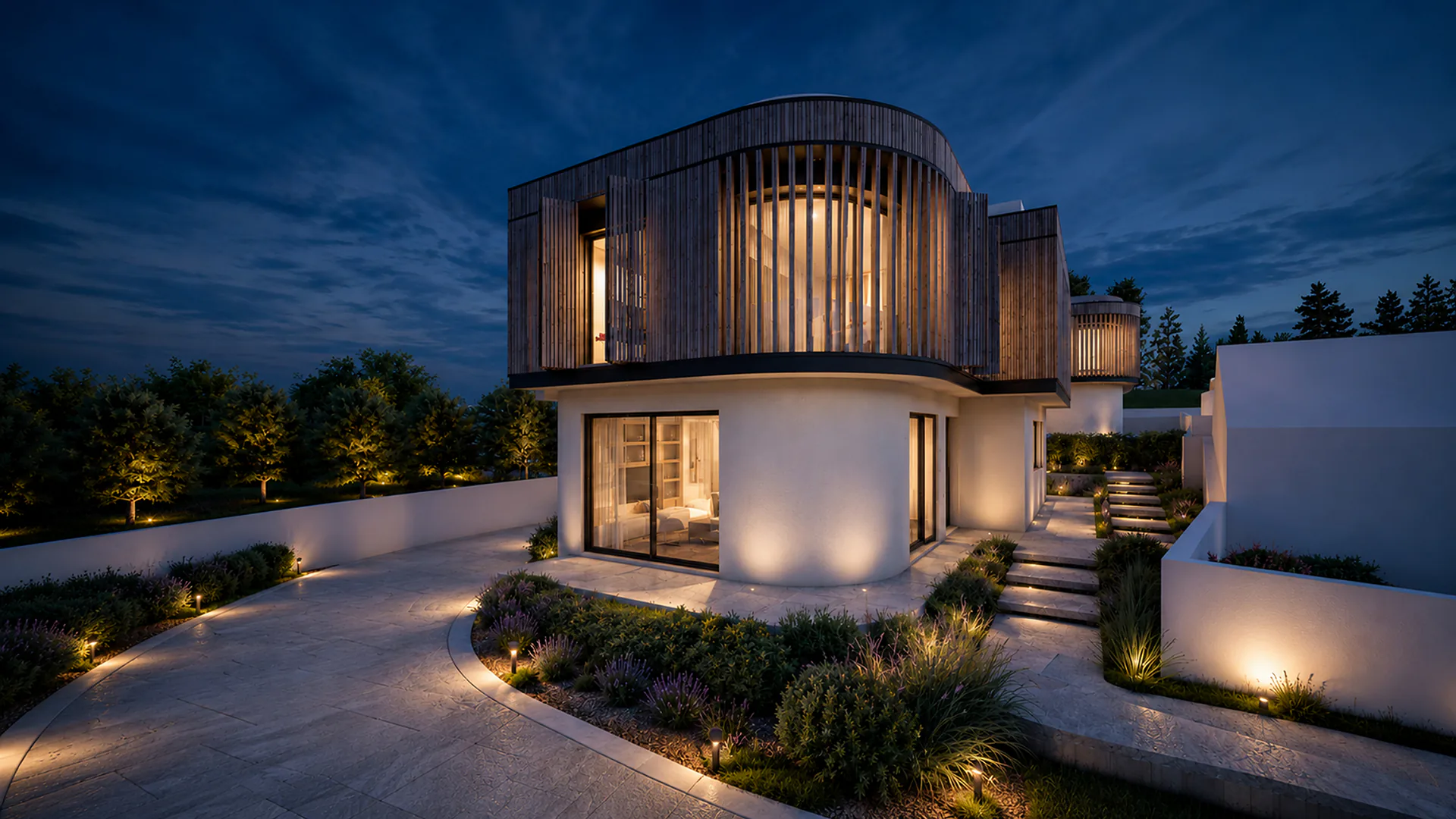 Casas do Vale — Habitação Bifamiliar — projeto de arquitetura em Peniche, Portugal