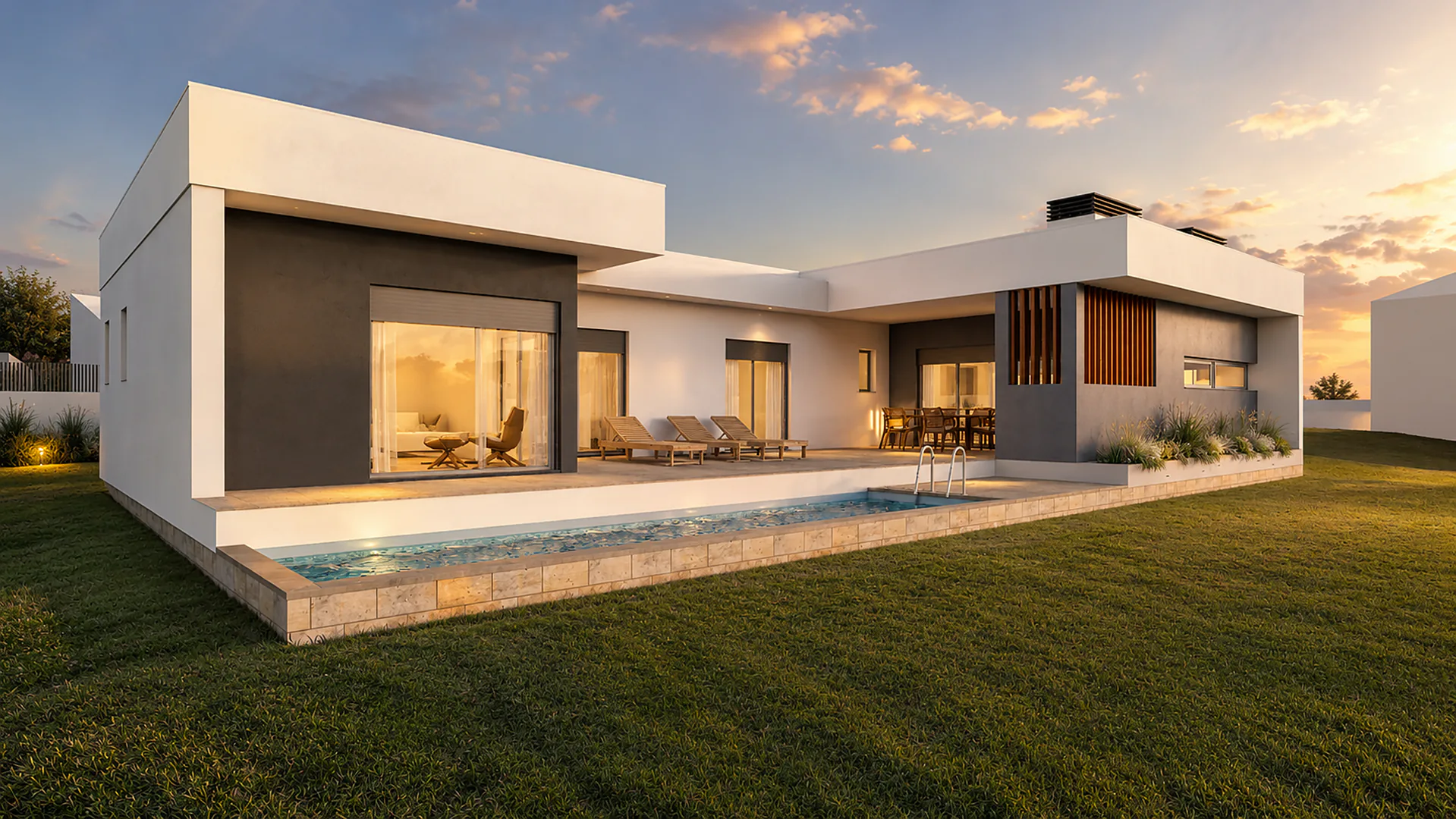 Santa Bárbara — Habitação Unifamiliar — projeto de arquitetura em Lourinhã, Portugal