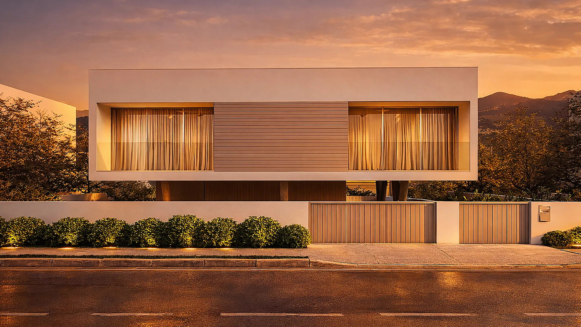 Projeto de habitação unifamiliar contemporânea da DOKKA Arquitetura na Lourinhã